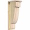 Ekena Millwork Alpine Rough Sawn Corbel w/Backplate, Douglas Fir, 8"W x 10"D x 26"H COR08X10X26ALP01RDF - alternate 1